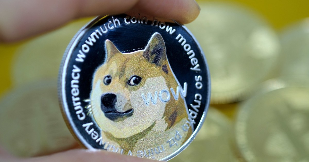 Dogecoin skyrockets, stoking fears of a cryptocurrency bubble