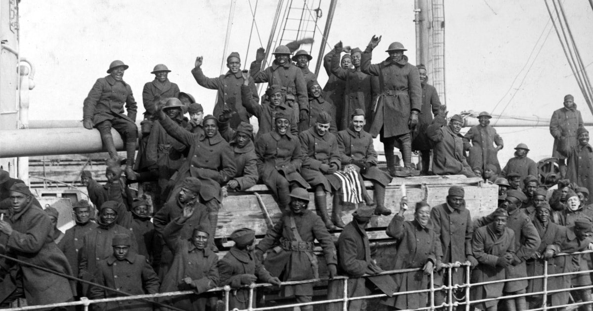 The Harlem Hellfighters, a segregated World War I unit