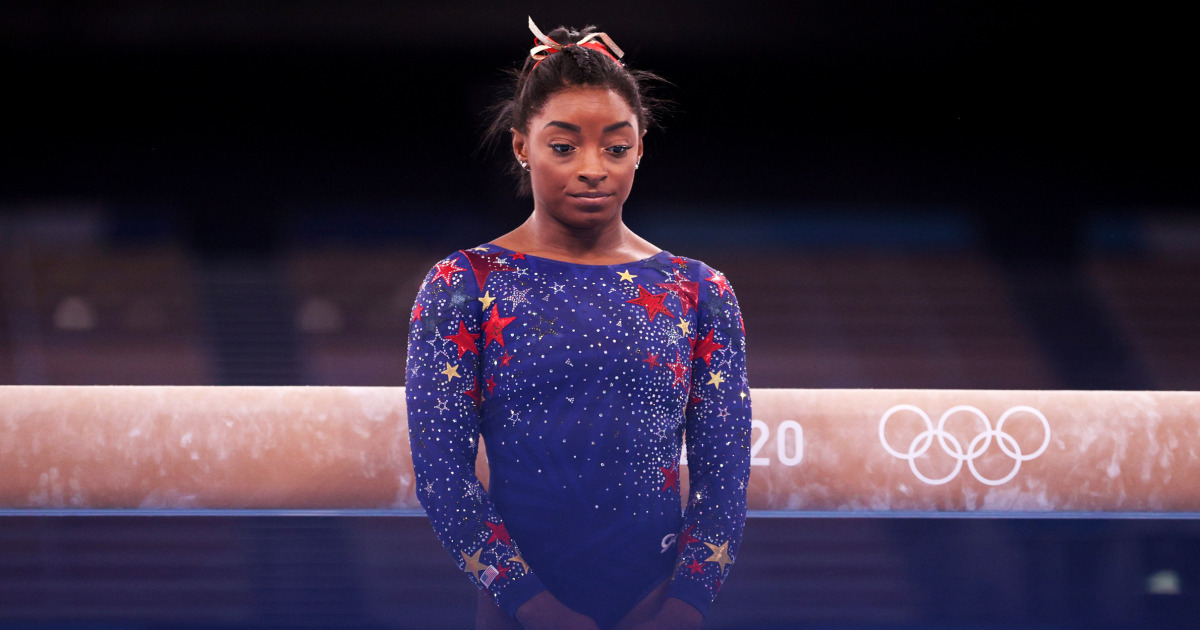 Simone Biles says she's 'still scared to do gymnastics'