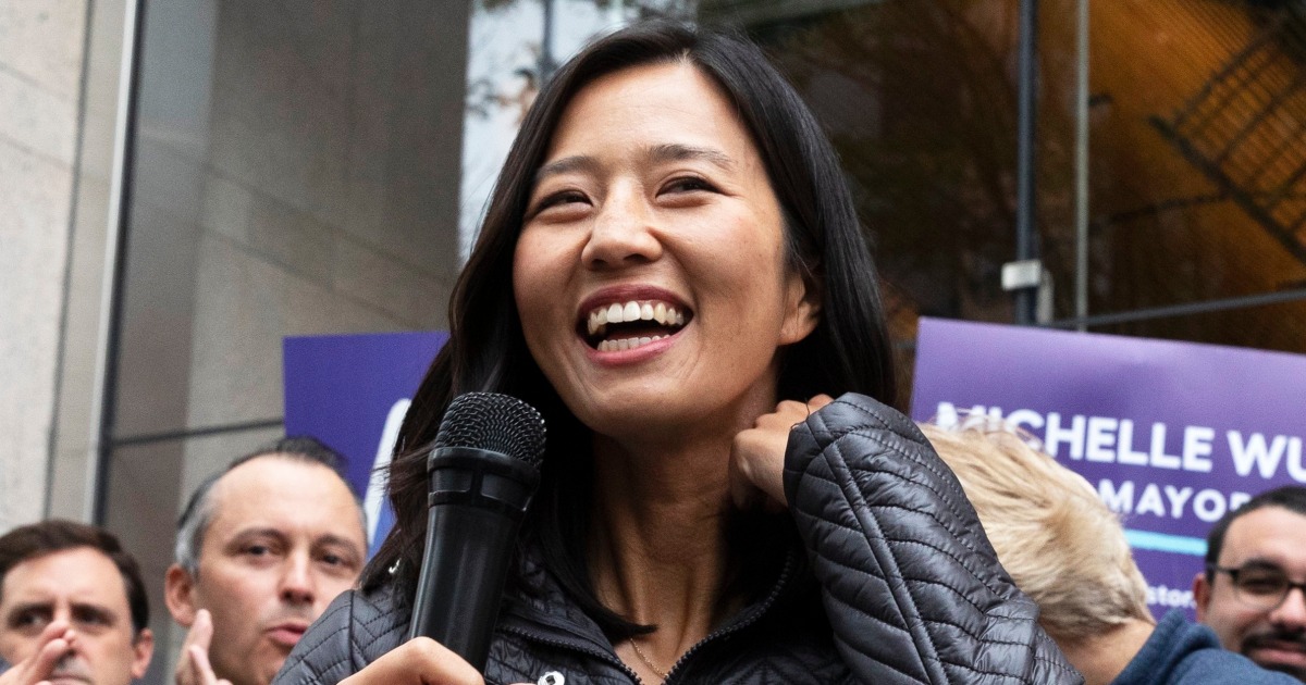 Michelle Wu Becomes First Woman And Person Of Color Elected Mayor Of Boston Ap Projects