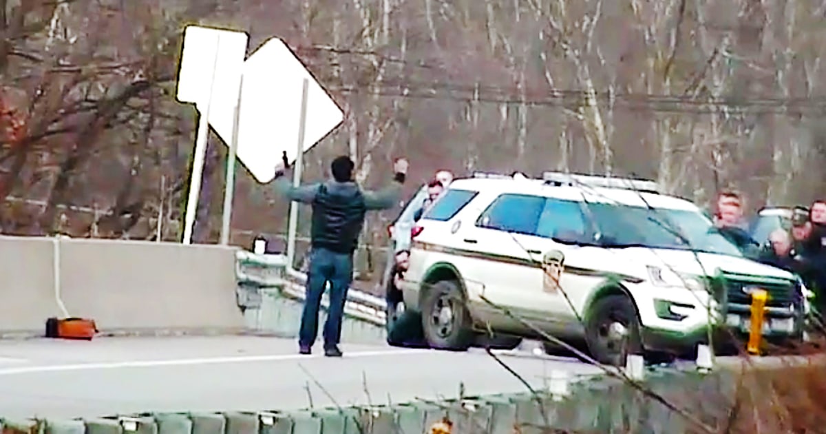 Christian Hall had hands up when Pennsylvania State Police shot him videos show – NBC News