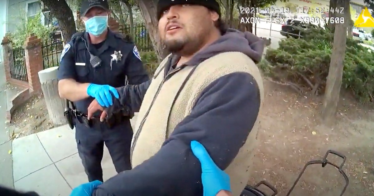 Officers who pinned California man for 5 minutes settled in his death