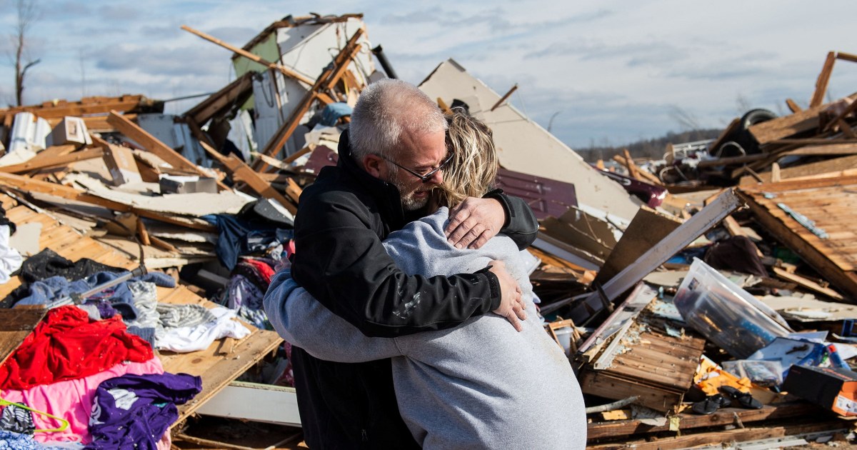 All missing accounted for in Kentucky following tornadoes governor says – NBC News