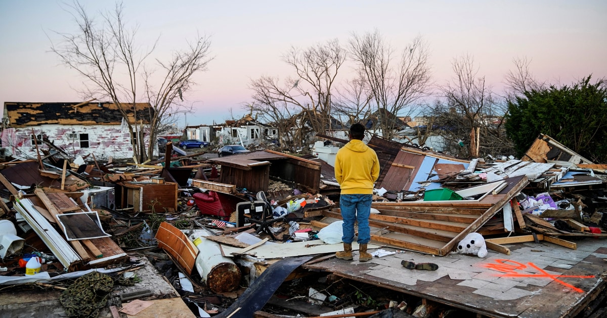 ‘So much destruction’: Over 100 still unaccounted for in Kentucky after deadly tornadoes – NBC News