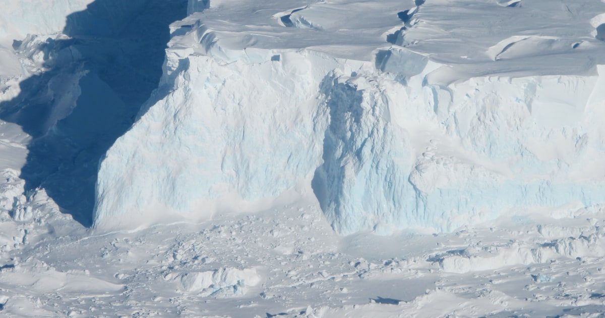 Antarctic ice shelf could crack raise seas by feet within decade scientists warn – NBC News