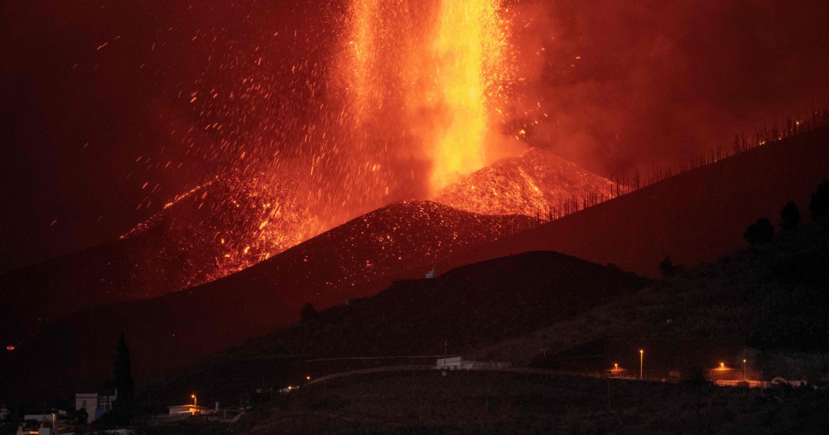 Volcano that destroyed 3000 buildings in Spain stops erupting after 3 months – NBC News