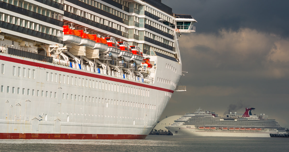 Search halted for woman who fell overboard from Carnival cruise ship – NBC News