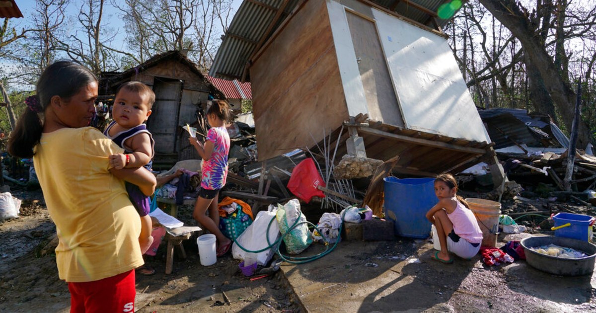 In Pictures: The Death Toll Rises To More Than 100 After A Typhoon In ...