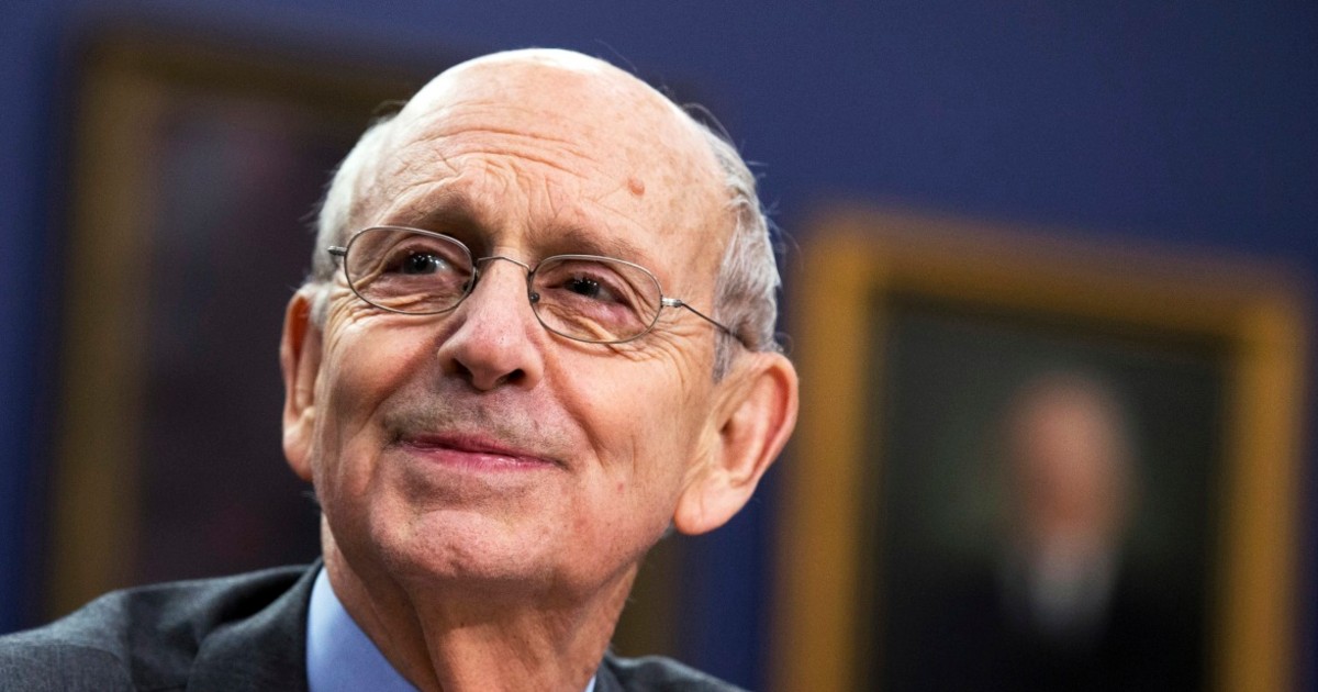 Justice Stephen Breyer Will Retire From The Supreme Court, Opening The ...