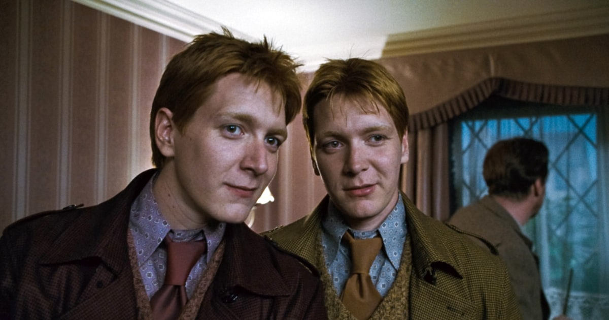 This ‘Harry Potter’ reunion mistake is a hilarious homage to the Weasley twins – NBC News