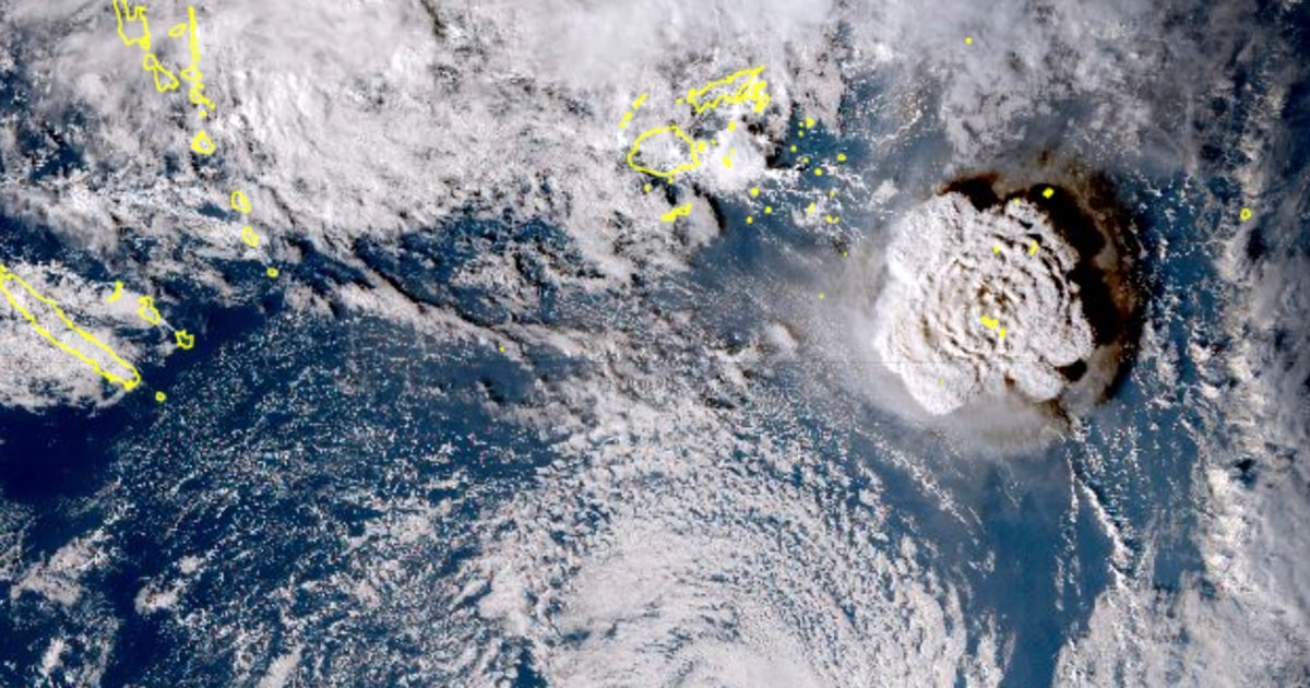 Tsunami advisory issued for U.S. West Coast after undersea volcanic eruption near Tonga