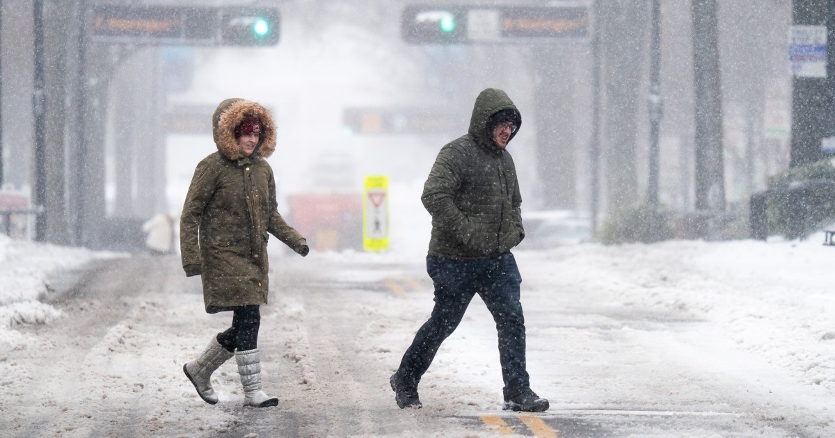 Snow, ice blast through the South with powerful winter storm