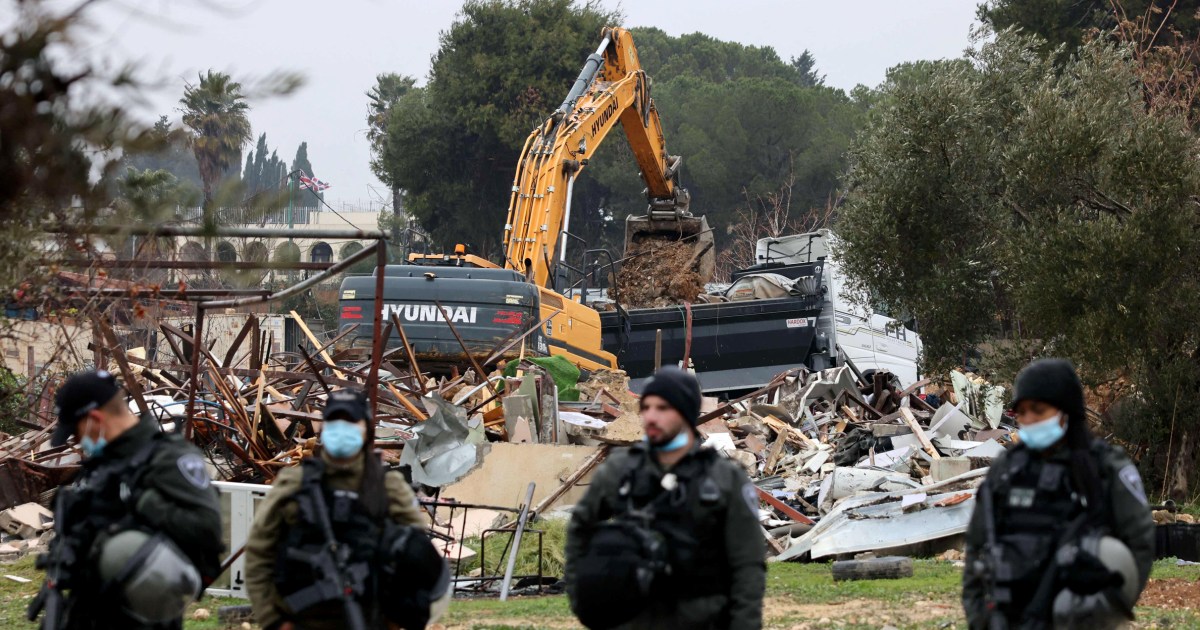 Israeli police demolish Palestinian family's home after lengthy standoff