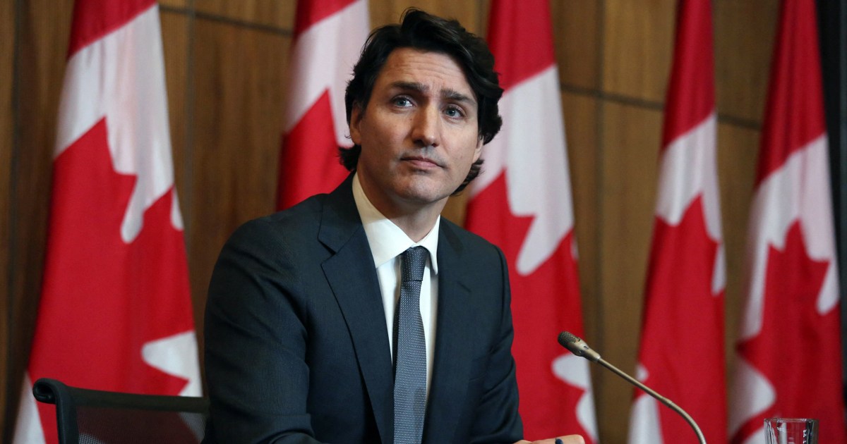 Canadian Prime Minister Justin Trudeau tests positive for Covid