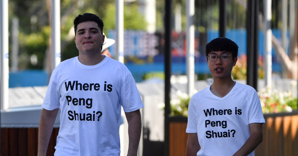Vulkan Bemærk Hård ring In reversal, Peng Shuai T-shirts will be allowed at Australian Open
