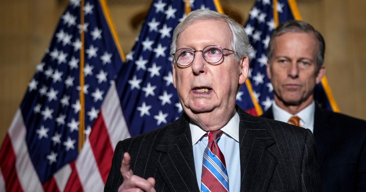 McConnell calls Jan. 6 a ‘violent insurrection,’ breaking with RNC