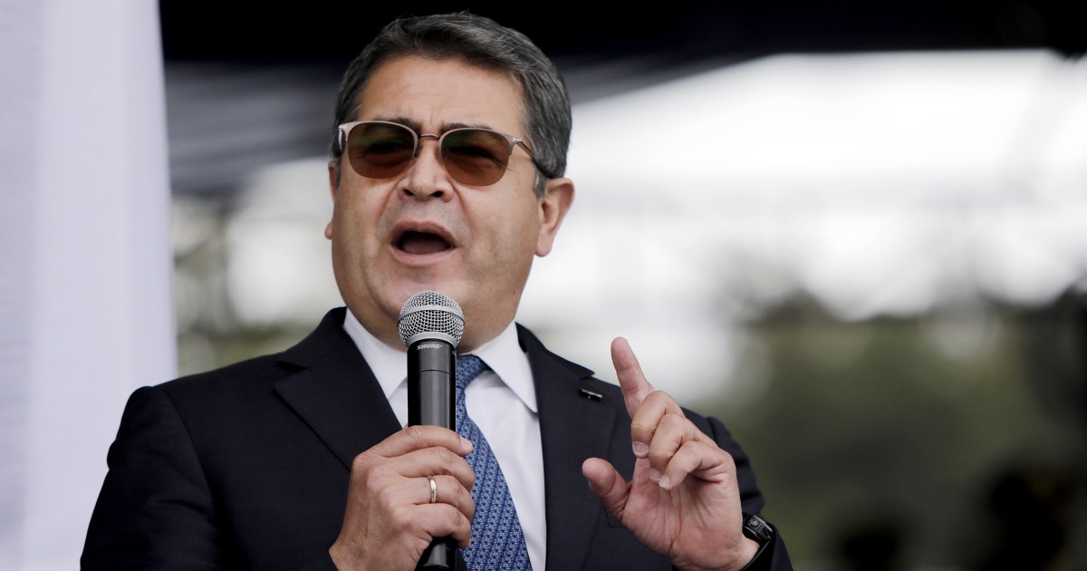 U.S. asks Honduras to arrest, extradite former President Hernández