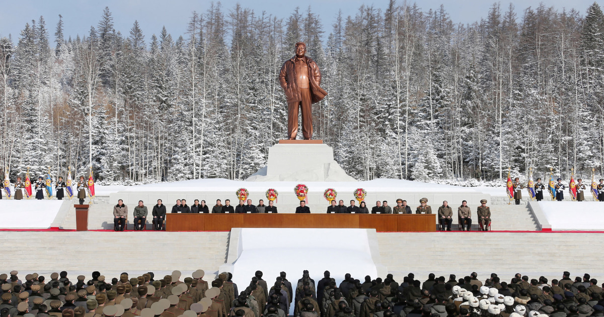 Kim Il Sung Kim Jong Il Statuen