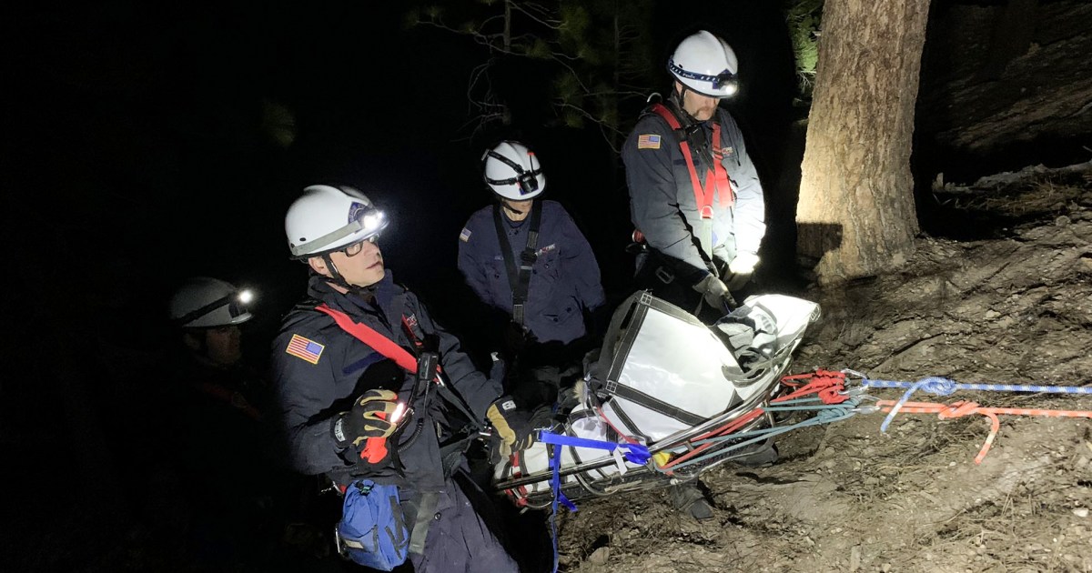 Missing Nevada woman rescued after found clinging onto tree on steep slope