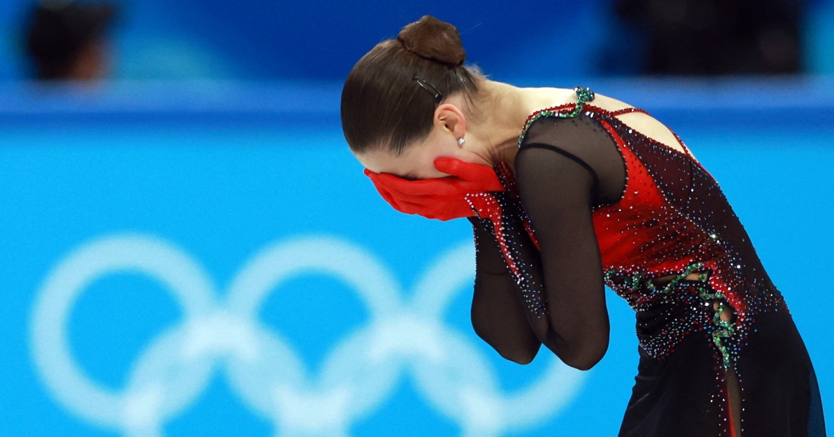 La patineuse russe Kamila Valieva chute pour choquer la 4e place de la finale féminine après la saga du dopage des Jeux olympiques d’hiver