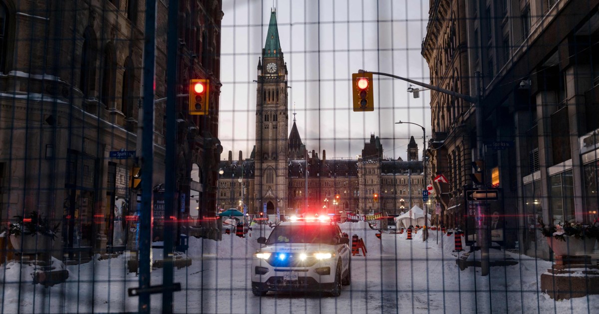 Ottawa police appear to end protesters’ hold of streets near Canada’s Parliament