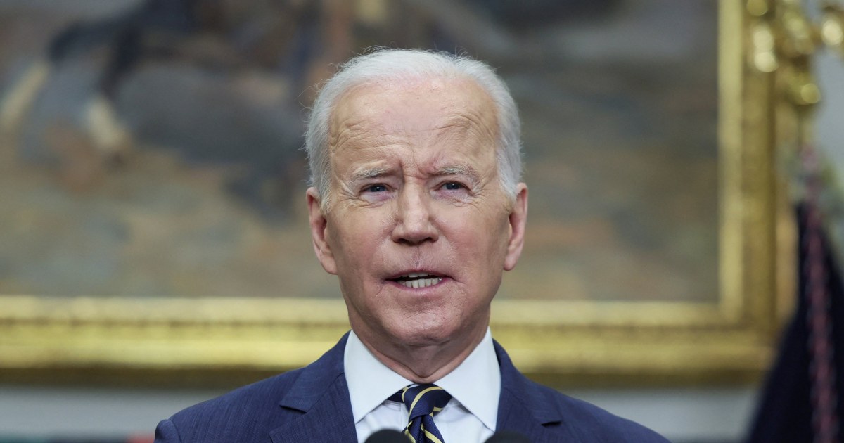 Biden blames oil prices on Ukraine war, credits Democrats for improving ...