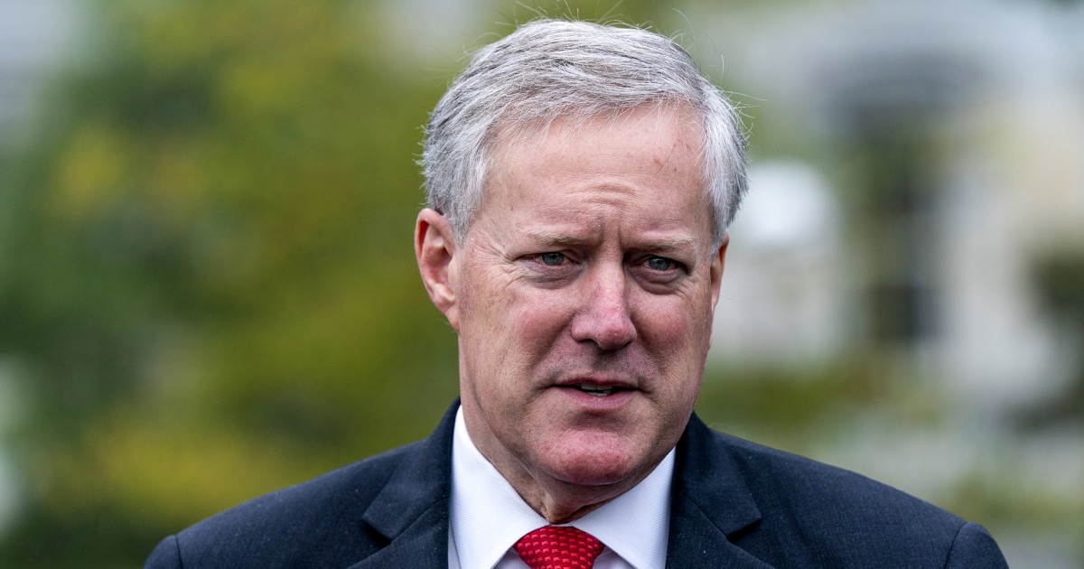 North Carolina investigating Mark Meadows’ voter registration