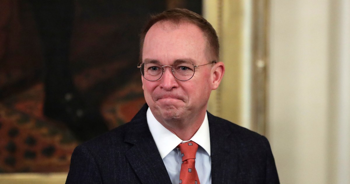 The political rehabilitation of Mick Mulvaney is a mistake