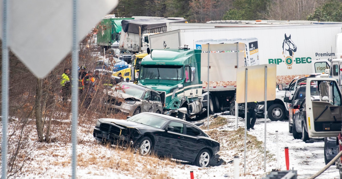 6 Killed In Pileup Of 80 Vehicles In Pennsylvania Snow Squall Police Say   220330 Penn Interstate Crash Mjf 1150 Copy 02e9e1 