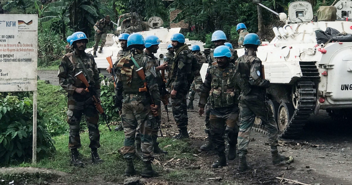 Un Chopper Crashes In Eastern Congo 8 Peacekeepers Killed 