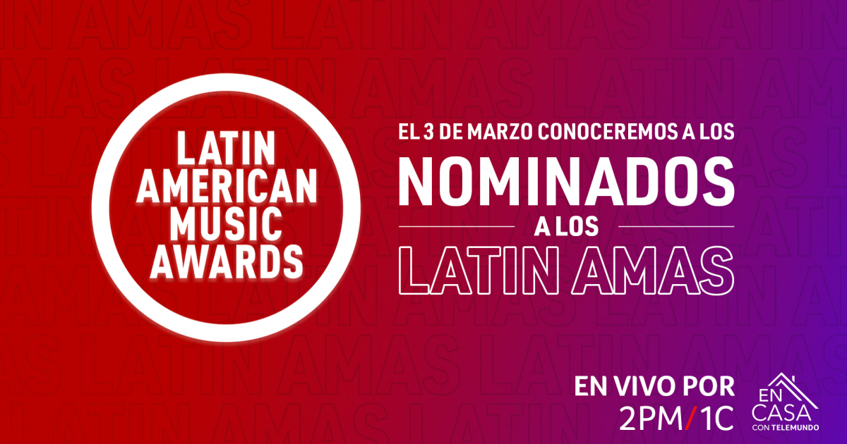 2022 Latin AMAs Nominees Announcement When, Where & Who