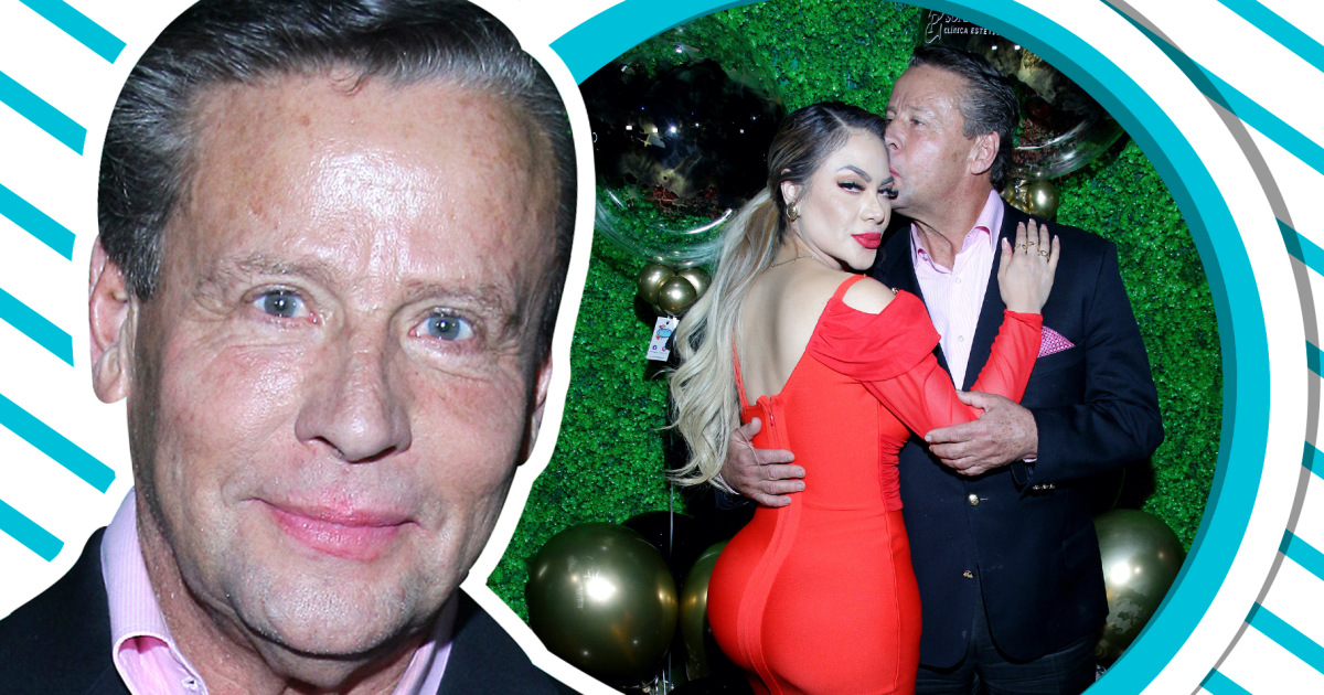 Alfredo Adame presenta a su joven novia y dice “busquen una sugar mami