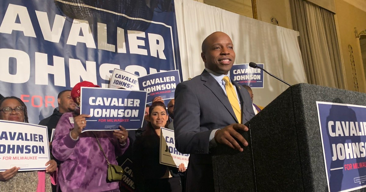 Milwaukee elects first Black mayor, Cavalier Johnson