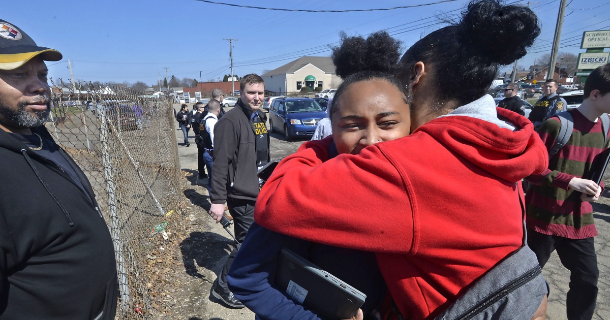 Pennsylvania high school student injured in on-campus shooting; suspect at large