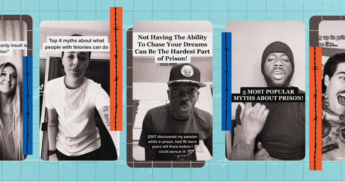 Out of prison, TikTok influencers are reshaping the way we think about life behind bars