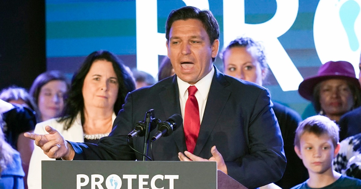 DeSantis signed Florida’s 15-week abortion bill.  He may be in for a rude awakening.