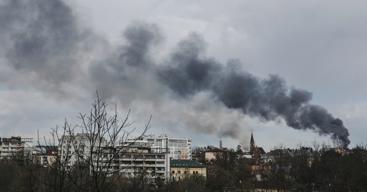 Russia-Ukraine war live updates: Blasts rock Lviv in the west as Mariupol fights 'to the end'