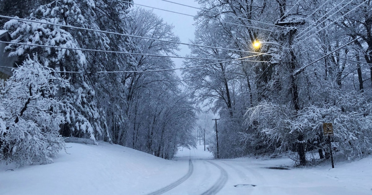 April also had no snowfall, causing power outages for thousands of people