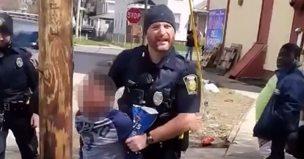 Video shows Syracuse police detaining a crying 8-year-old boy