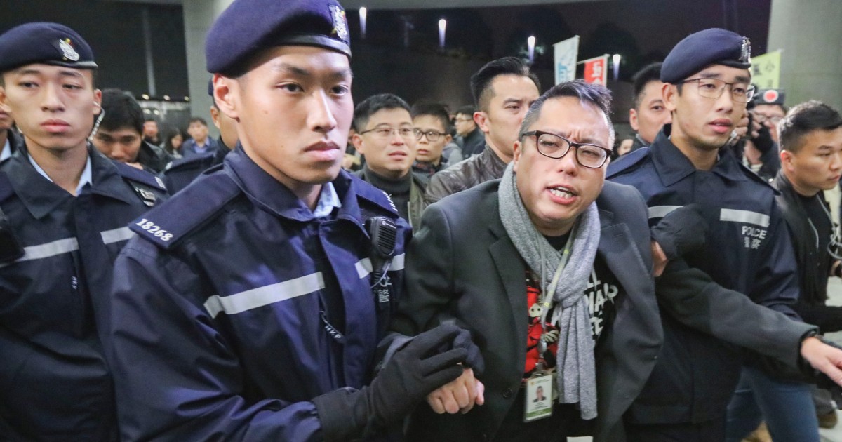 Hong Kong activist jailed for anesthesia in first post-colonial case