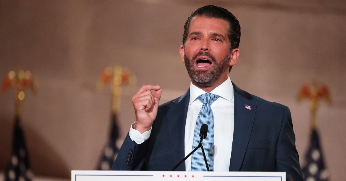 Donald Trump Jr.  is scheduled to meet the House panel investigating the riots on January 6