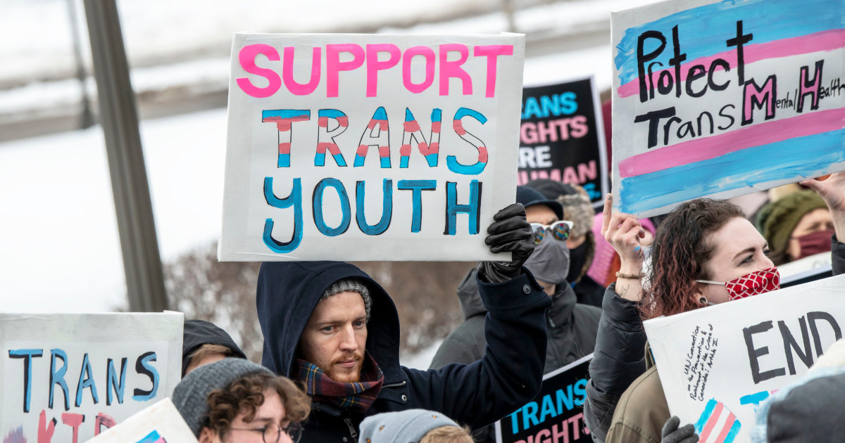 What medical treatments do transgender youth get?