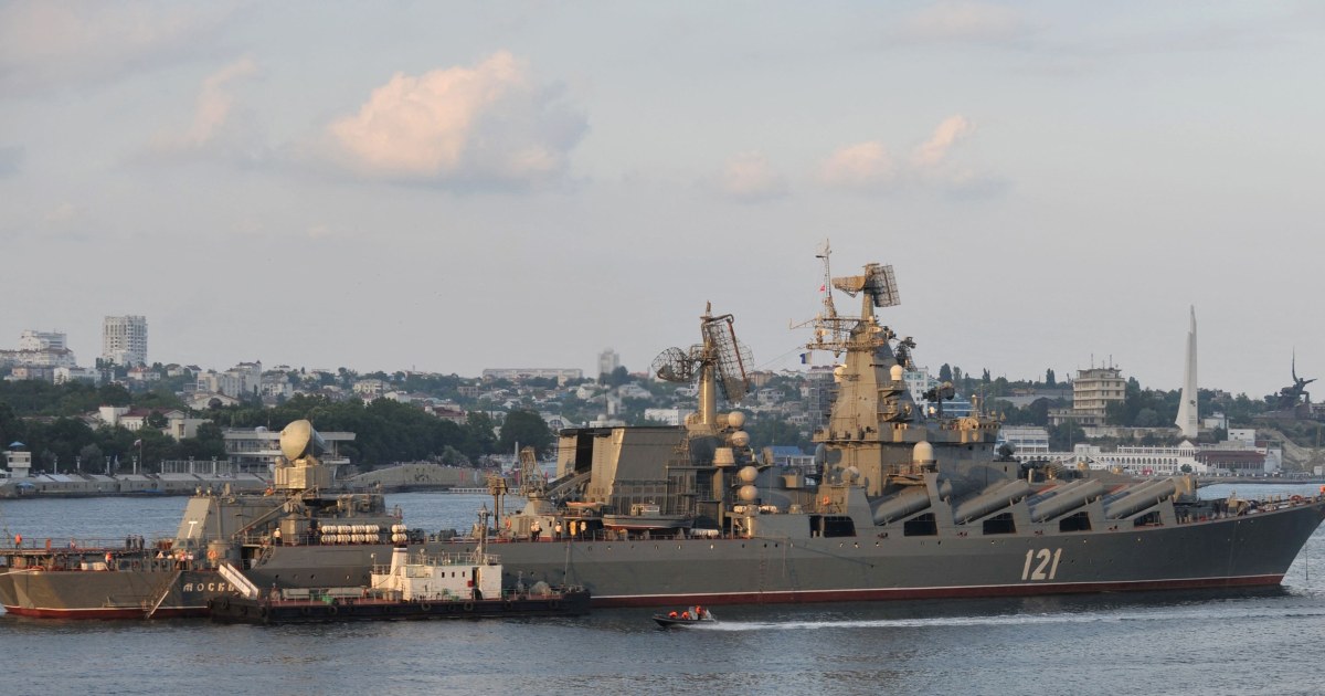 Russia-Ukraine war live update: Russia evacuates flagship after Black Sea explosion