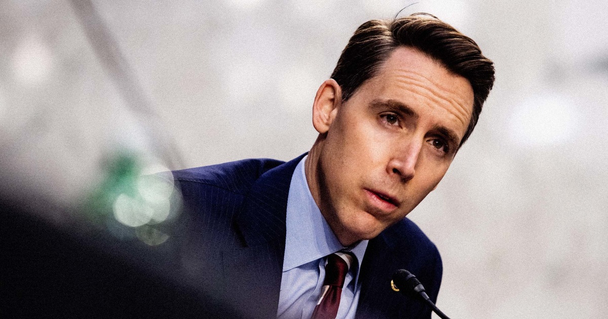 After shooting, Josh Hawley has a new perspective on hate crimes