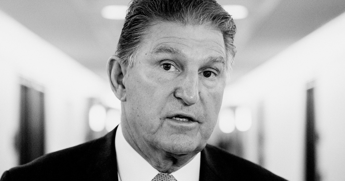 Manchin shows he's unwilling to take Americans' rights seriously – MSNBC News