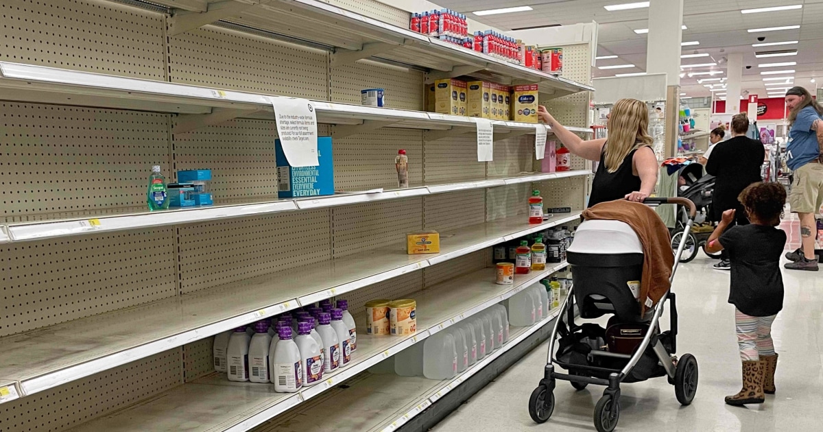 FDA says it will take 'weeks' to deliver more baby formula to store shelves thumbnail