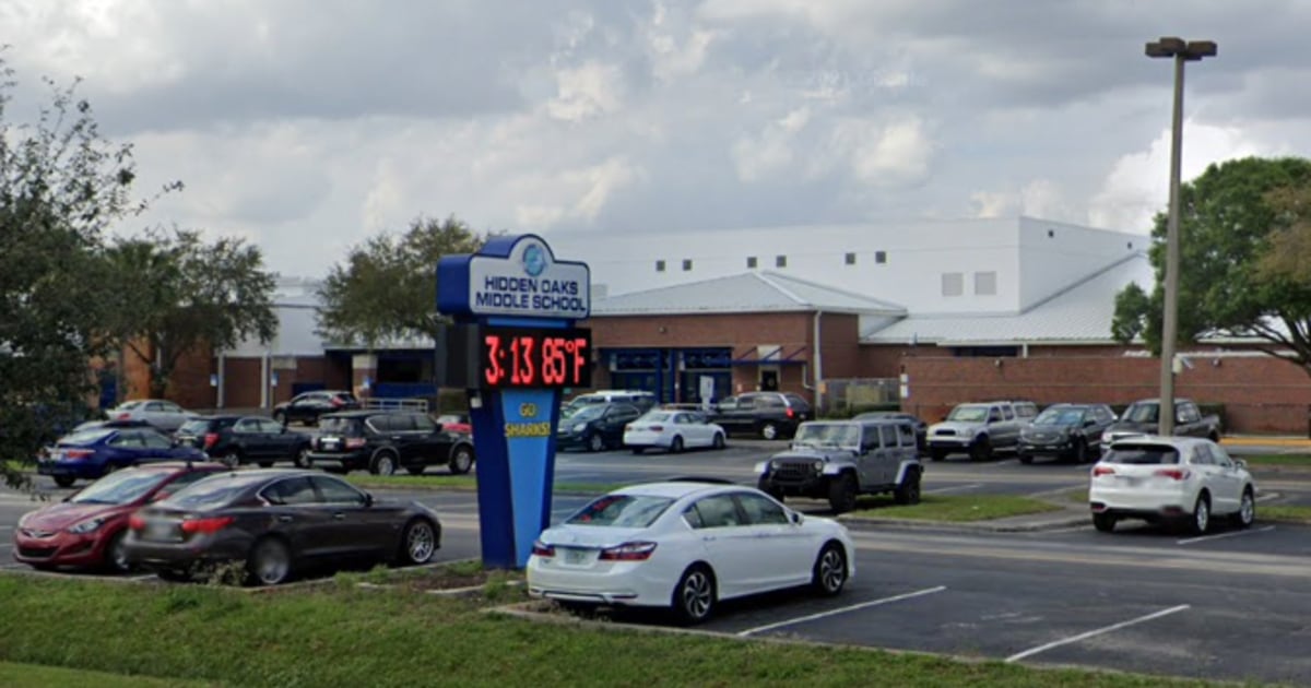 Photo Posted Online Of 6 Florida Middle Schoolers Holding Up Letters To 