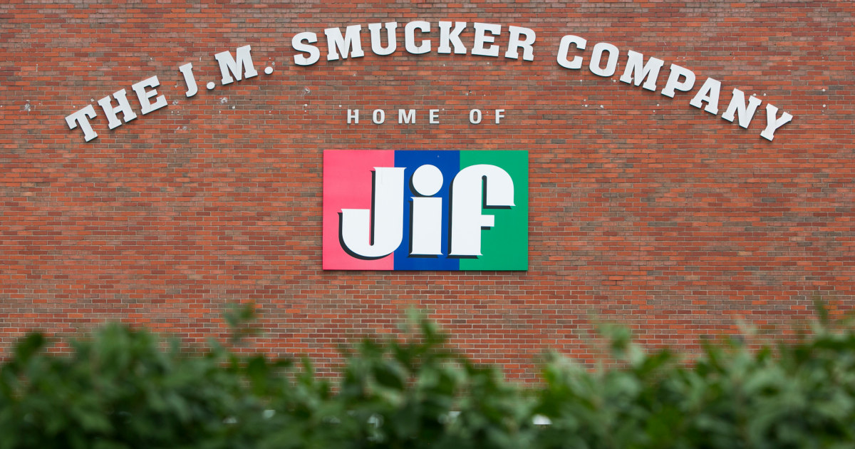 Some Jif peanut butter products are recalled for possible salmonella contamination