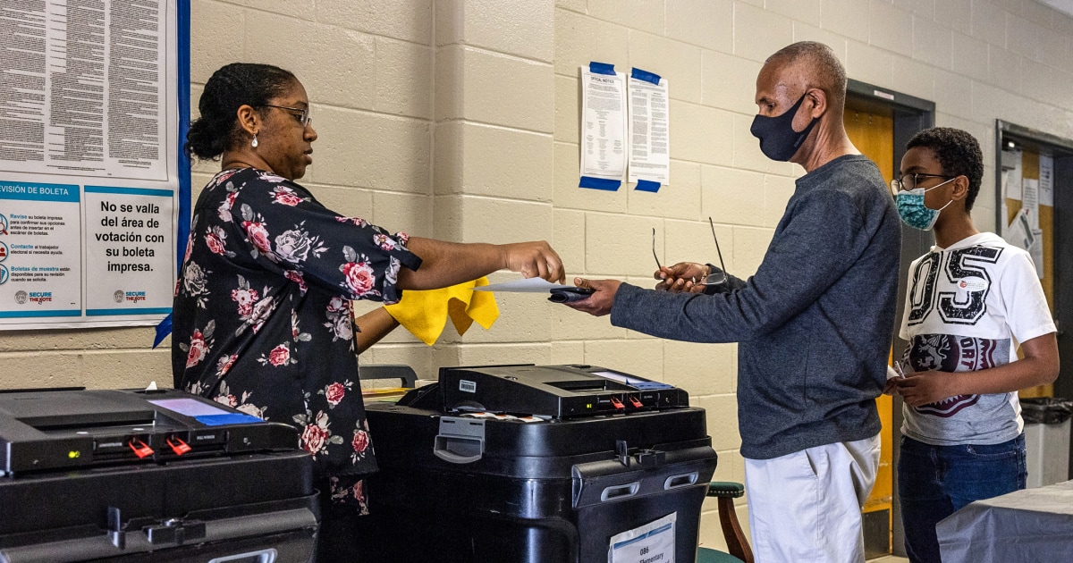 Undaunted by 2020, Georgia election workers return to the polls