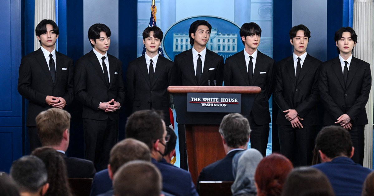 Inside BTS's Landmark White House Visit to Denounce Anti-Asian Hate